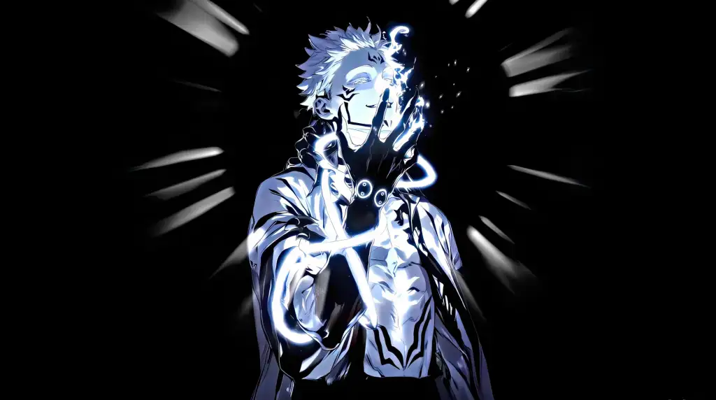 Jujutsu Kaisen - Ryomen Sukuna White Live Wallpaper