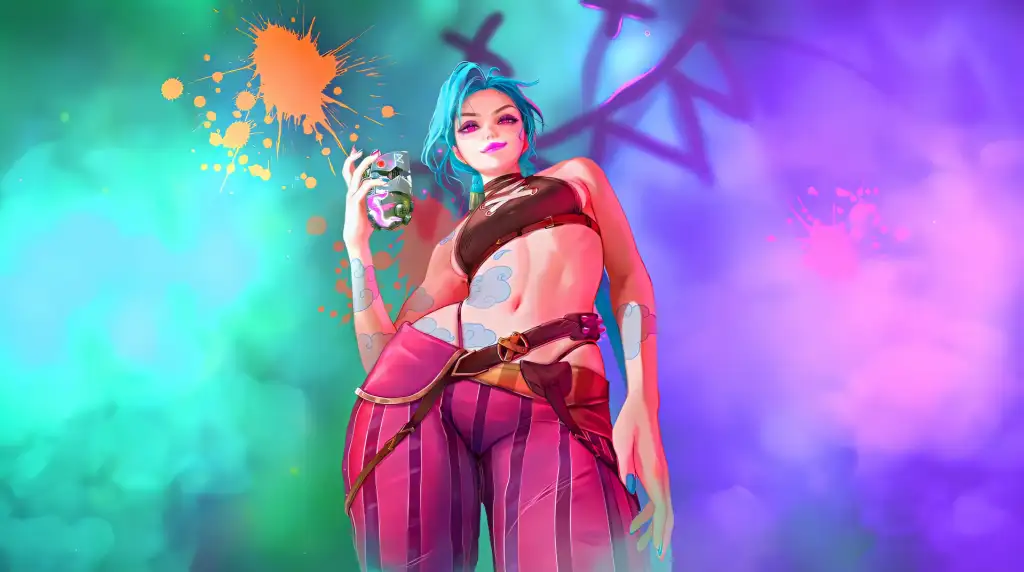 League of Legends: Jinx/Arcane Live Wallpaper