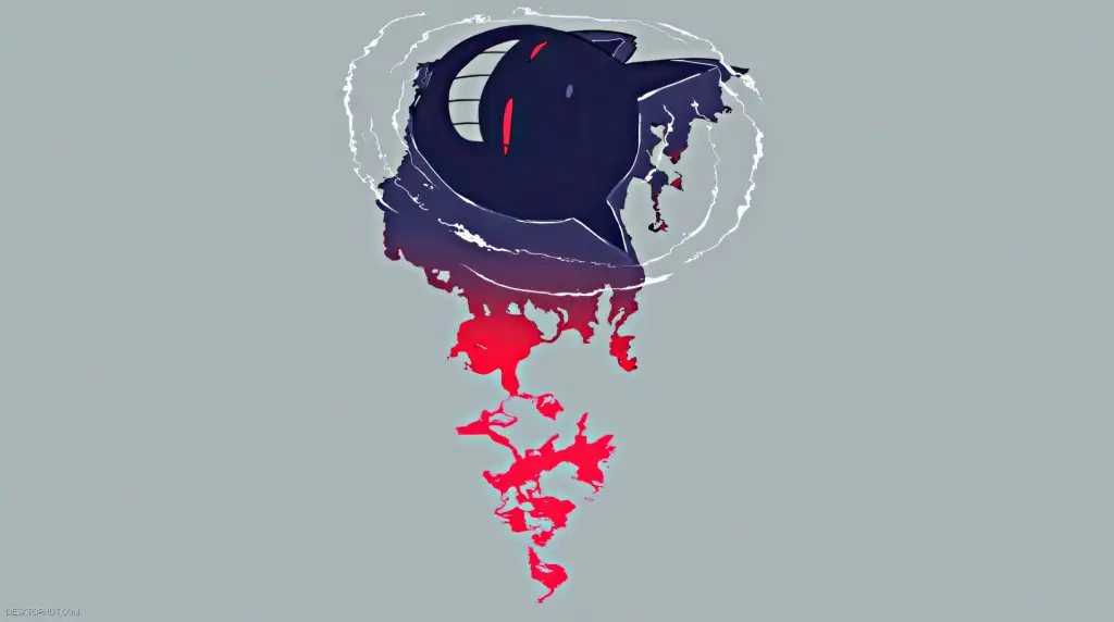 Pokemon - Gengar Bathing Live Wallpaper