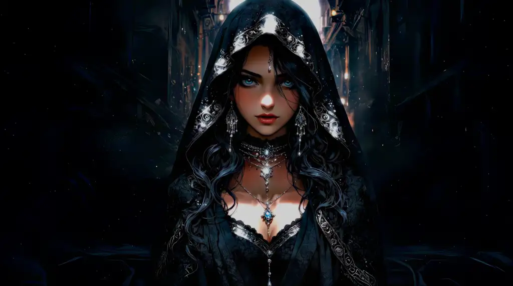 Mysterious Witch Live Wallpaper