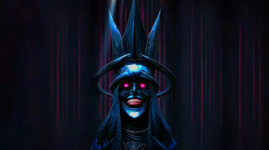 The Smiling God: Solo Leveling Statue 4K Live Wallpaper