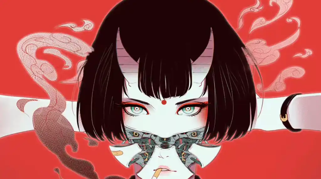 Cyberpunk Devilish Mobile Live Wallpaper