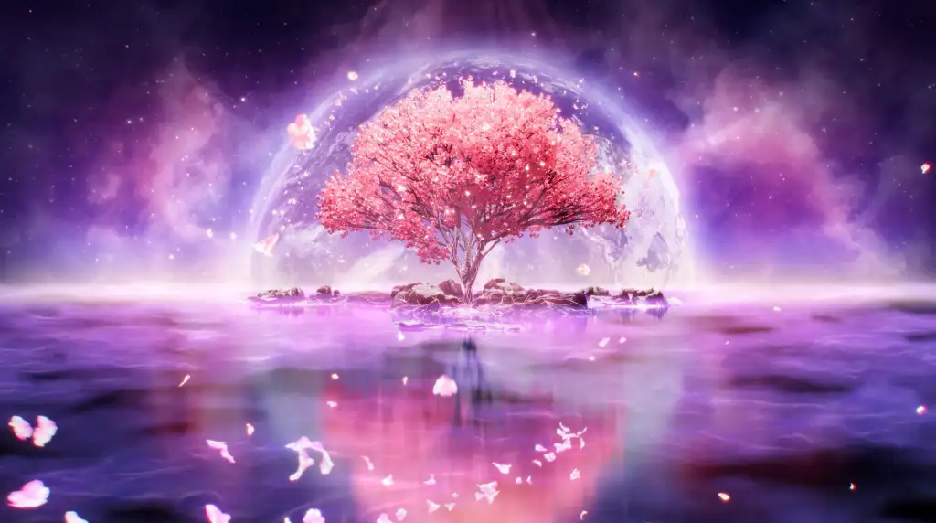 Ethereal Blossom by Visualdon Live Wallpaper