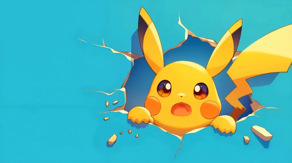 Pikachu Wall Live Wallpaper