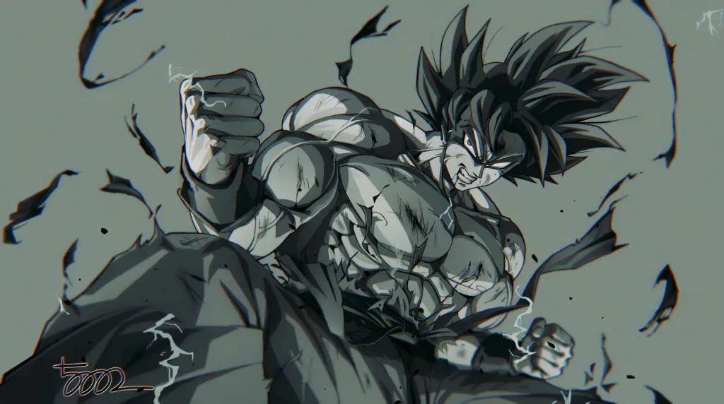 Goku Anger Power Live Wallpaper