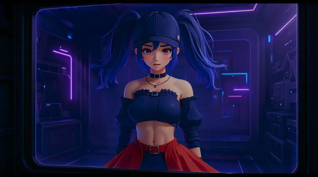 Galactic Girl RGB Live Wallpaper