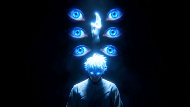 Jujutsu Kaisen - Gojo Unlimited Void Six Eyes 4K Live Wallpaper