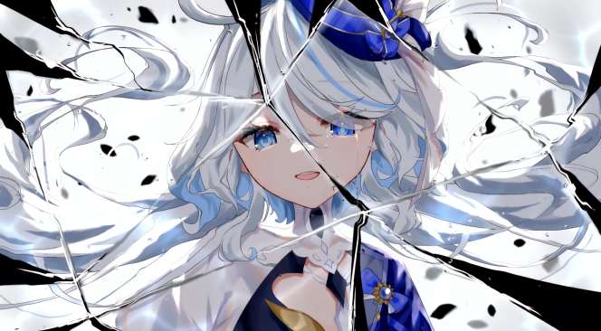 Genshin Impact - Furina Shattered Glass Live Wallpaper