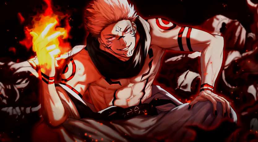 Sukuna's Flame Technique Live Wallpaper
