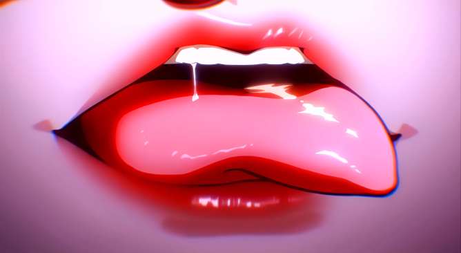 Wuthering Waves - Cantarella Seductive Lip Lick Live Wallpaper