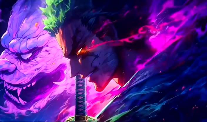 One Piece - Zoro King of Hell Live Wallpaper