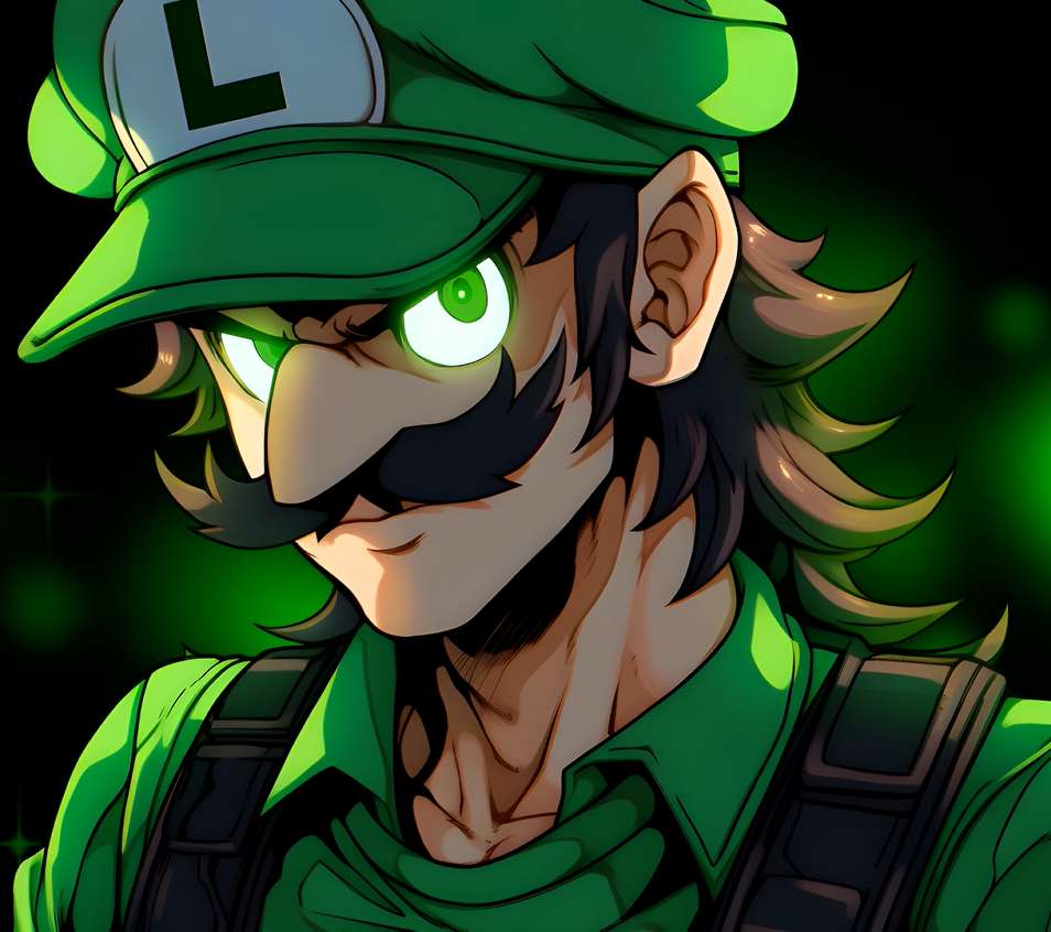Fierce Luigi Live Wallpaper
