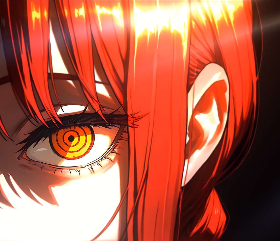 Hypnotic Makima - Chainsaw Man Live Wallpaper