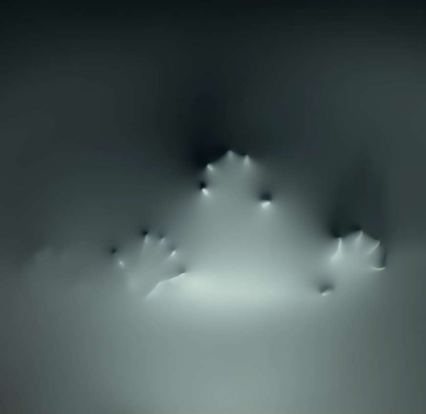 Ghost Hands on The Wall - 4K Live Wallpaper