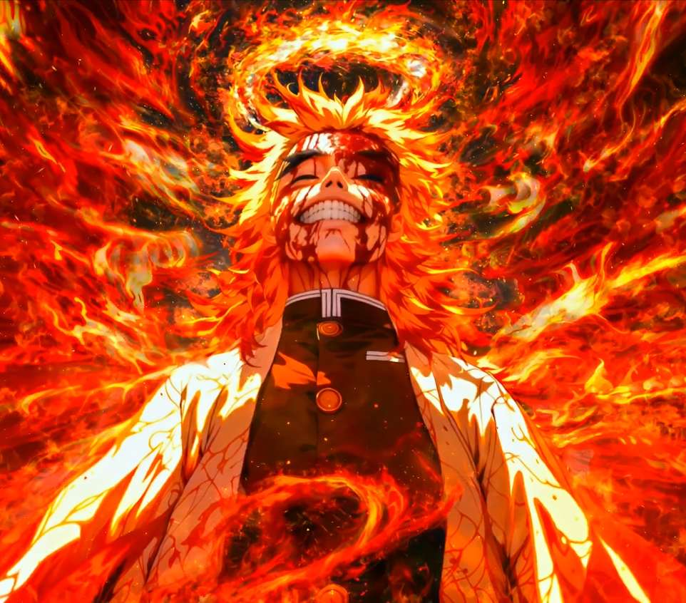 Rengoku Flame Hashira Live Wallpaper