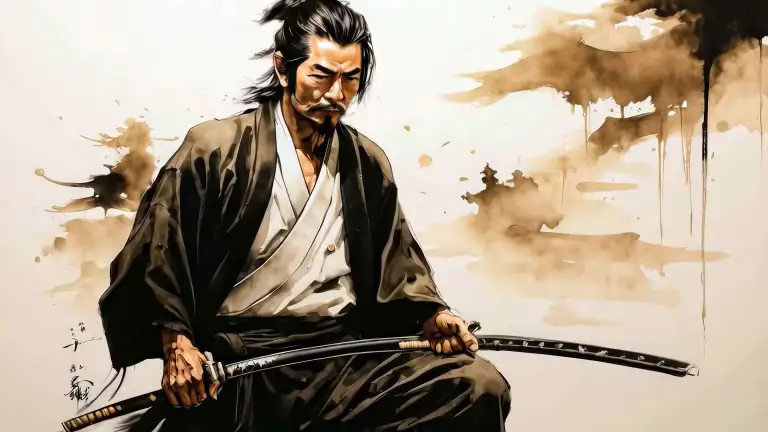 Focused Swordsman