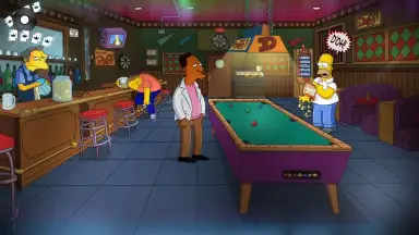 Simpsons Moe's Tavern Live Wallpaper