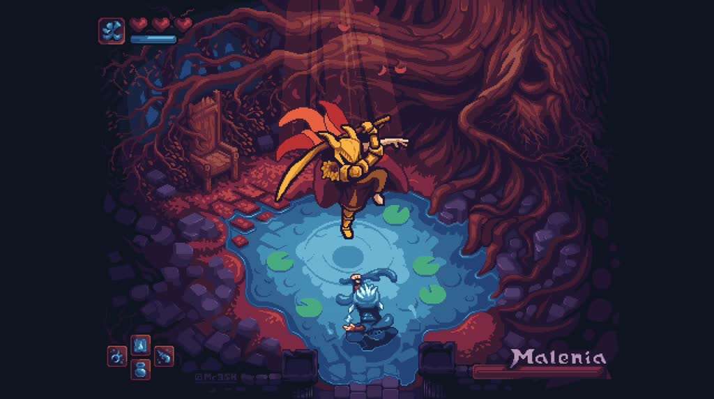 Elden Ring - Malenia Pixelart Live Wallpaper