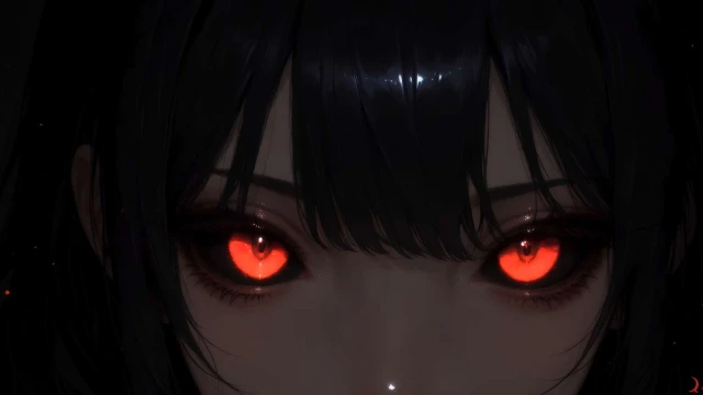 Blood-moon Red Eyes Live Wallpaper