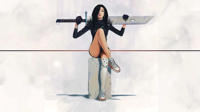 Buster Girl Live Wallpaper