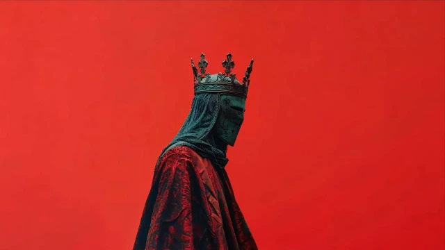 Dark Crowned King Red Aesthetic Live Wallpaper