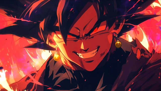Dragon Ball Super - Goku Black Red Eyes 4K Live Wallpaper