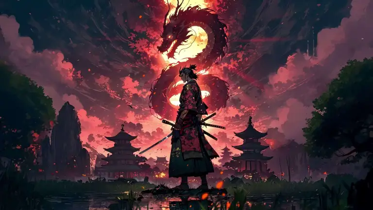 Samurai Dragon Guardian