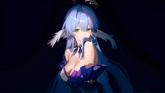 Elysia Honkai Star Rail - Anime Live Wallpaper