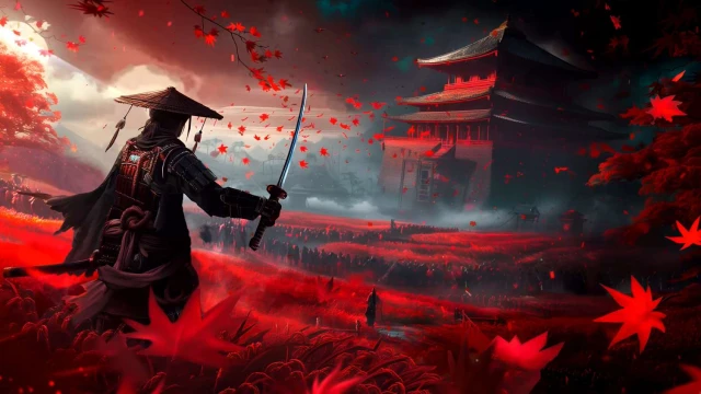 Ghost of Tsushima Samurai Live Wallpaper