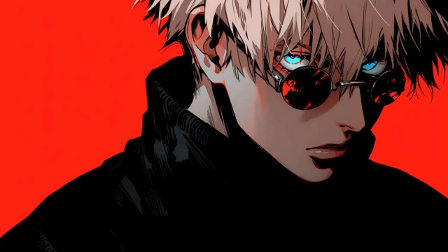 Gojo Satoru Red Aesthetic Live Wallpaper