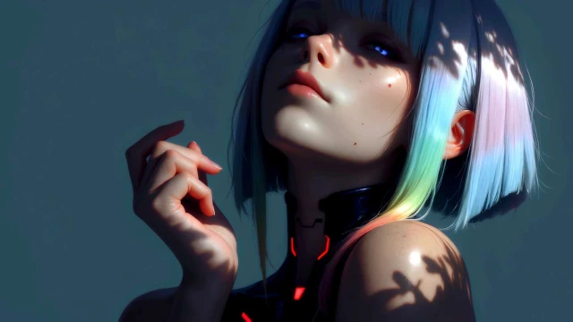Lucy Cyberpunk Beauty Live Wallpaper