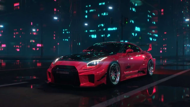 Nissan GT-R R35 by VISUALDON Live Wallpaper
