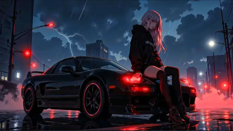 Rainy Night Ride