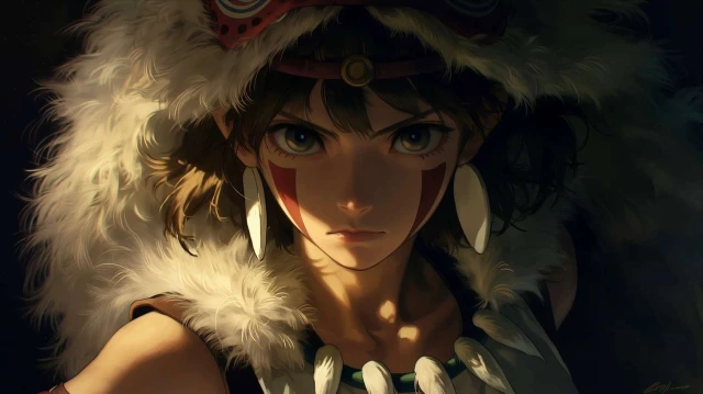 Princess Mononoke Ghibli 4K Live Wallpaper