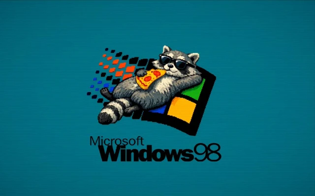 Raccoon Win98 Live Wallpaper