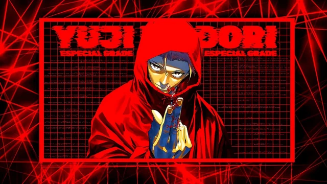 Red Yuji Itadori Live Wallpaper