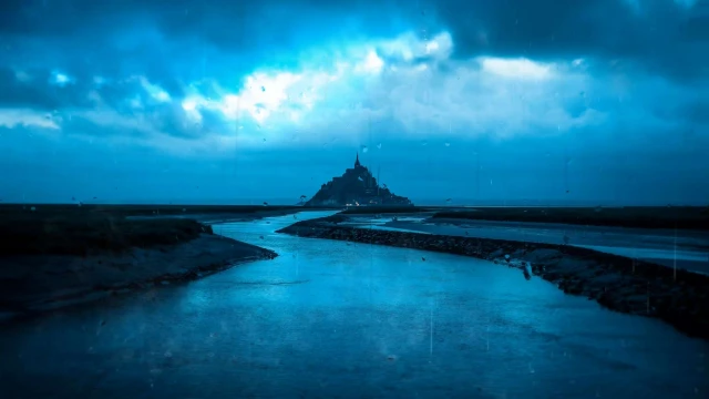 Saint Michael’s Mount Stormy Blue