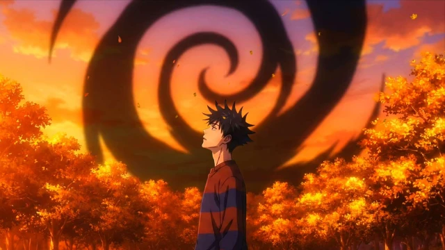 Shindou Takeshi - Autumn Sunset & Spiral Sky Live Wallpaper