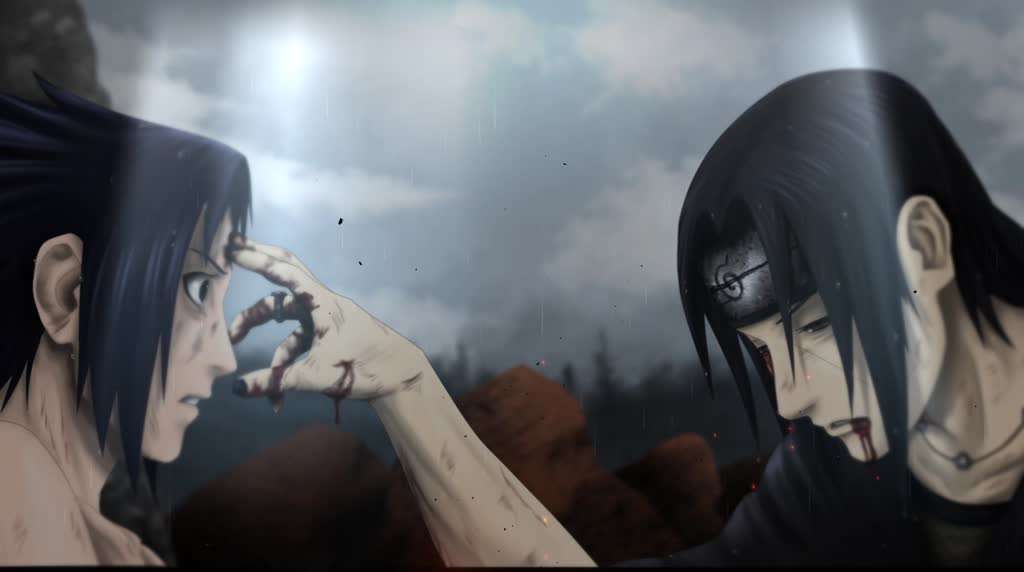 Uchiha Sasuke 2560x1440px (2K) Animated Wallpaper