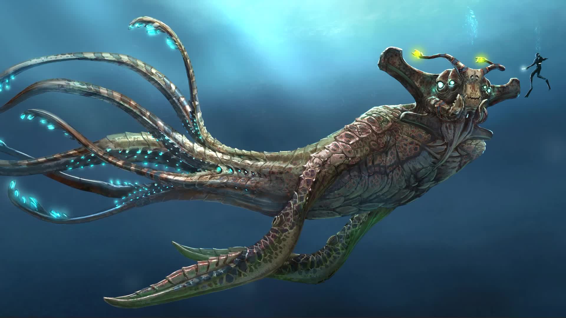 Emperor of the Sea - Subnautica Live Wallpaper