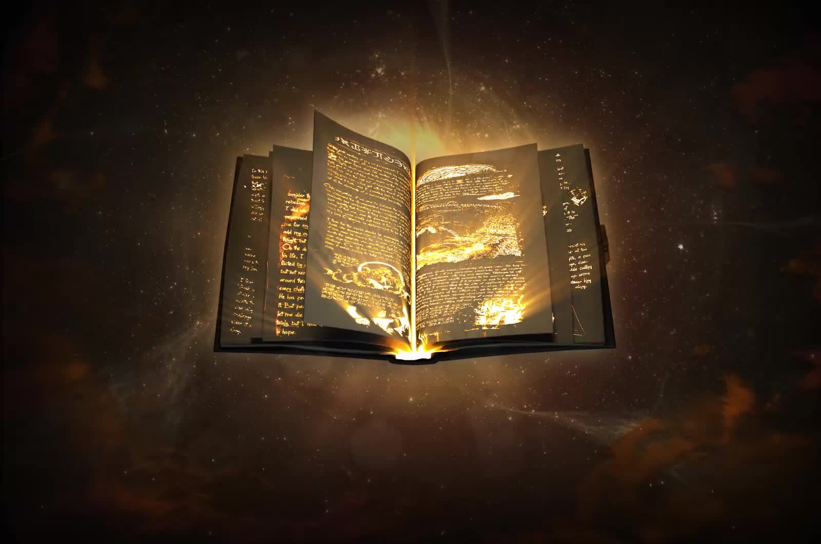 DOTA 2 Book Animated Wallpaper