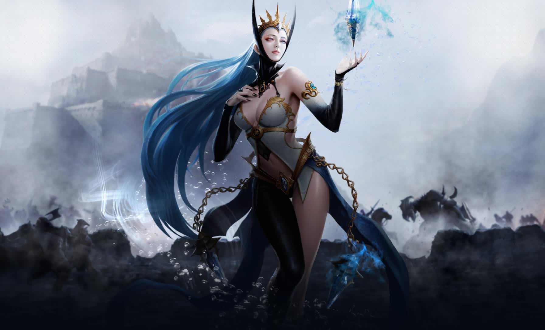 Lineage Eternal Freya Animated Wallpaper