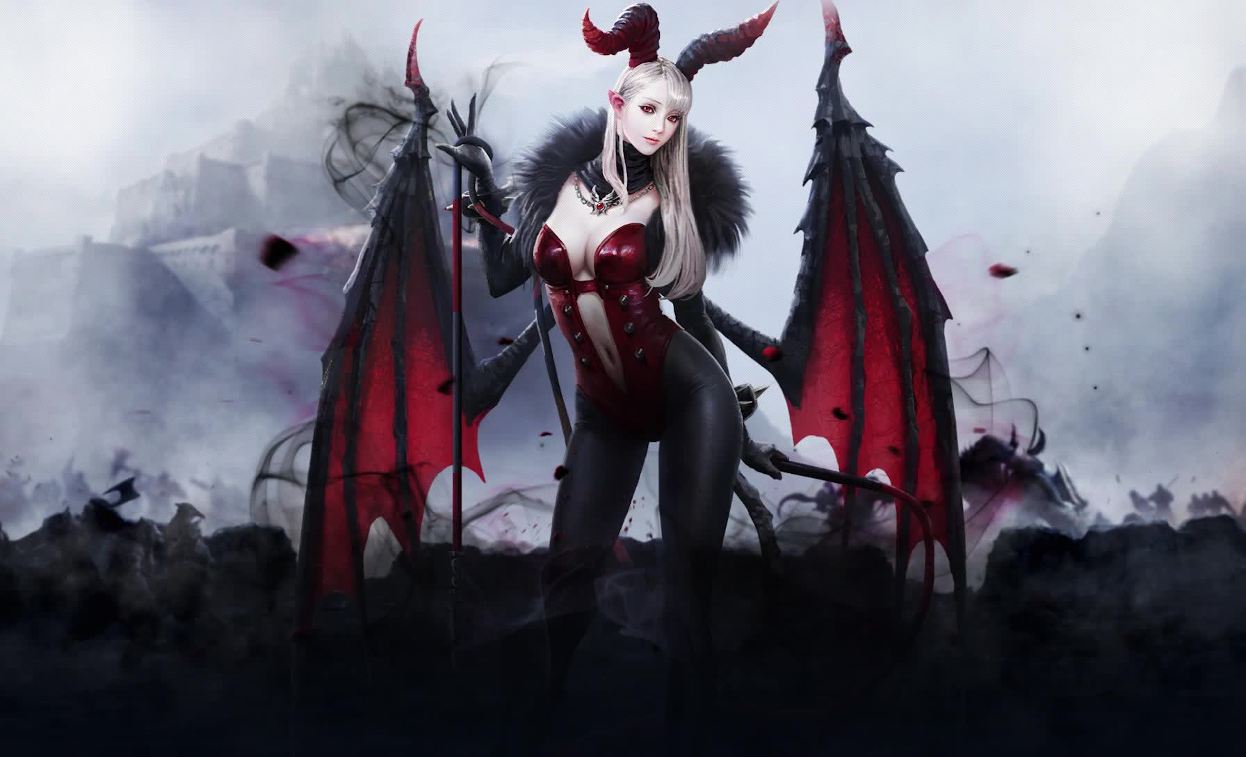 Lineage Eternal Selene Animated Wallpaper