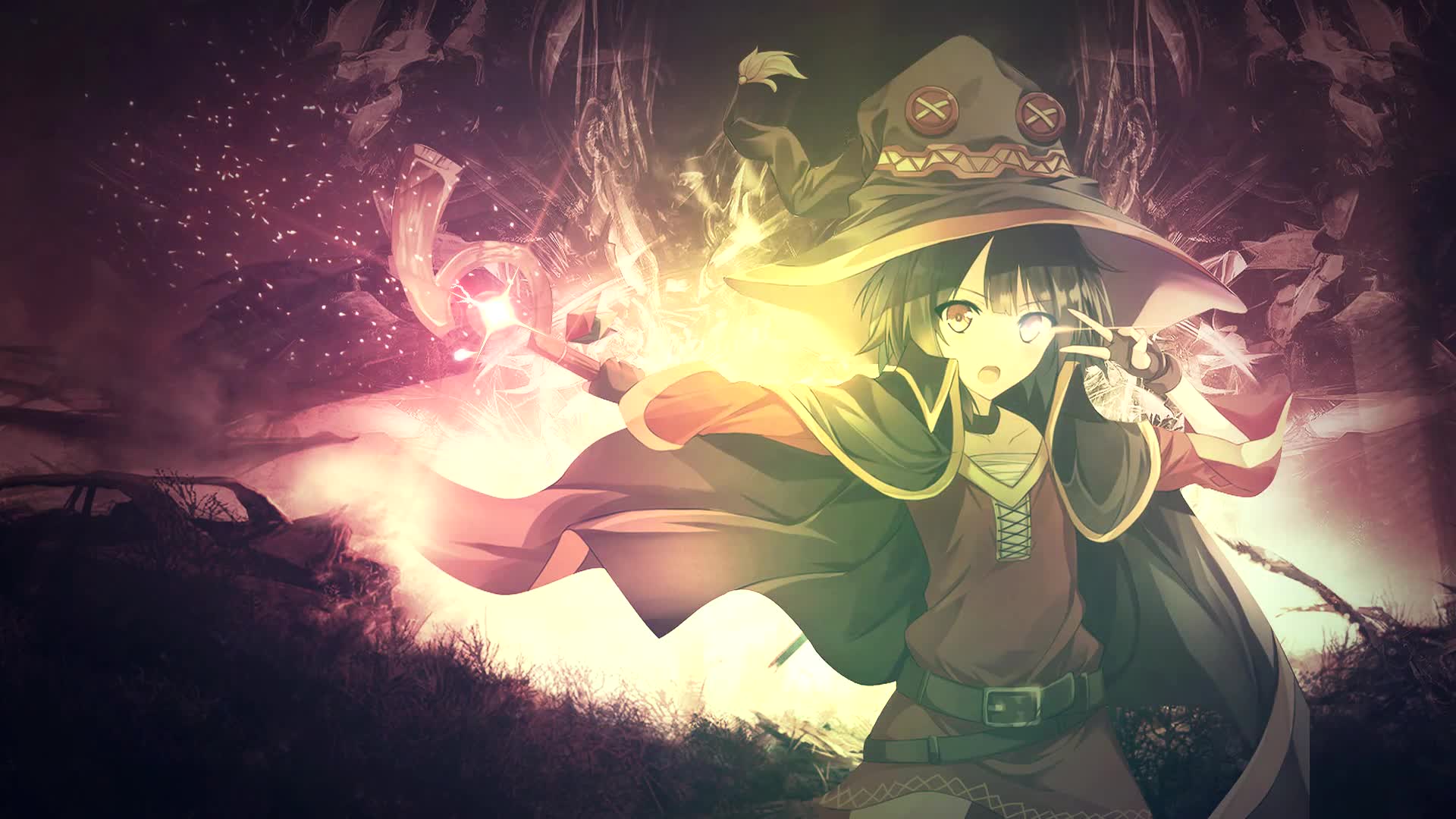 Megumin 60fps 1080p Animated HD Wallpaper