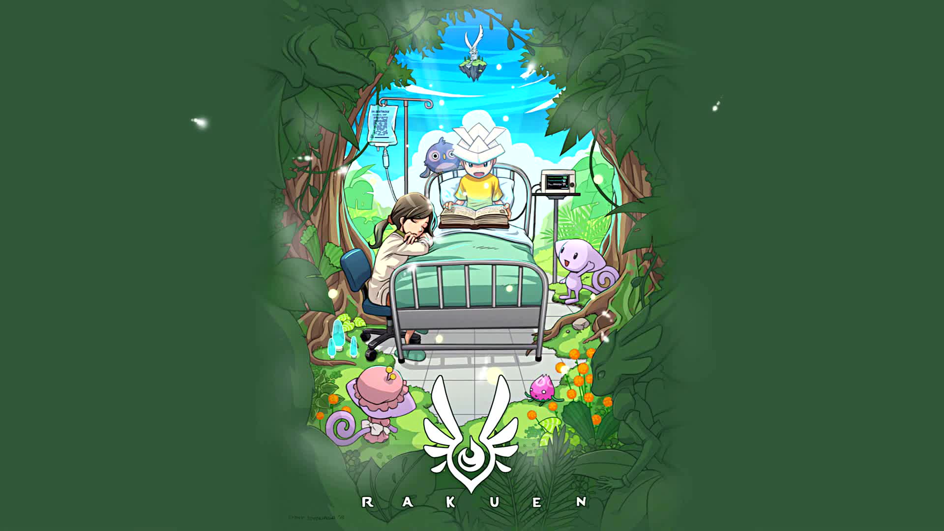 Rakuen Game Anime Live Wallpaper