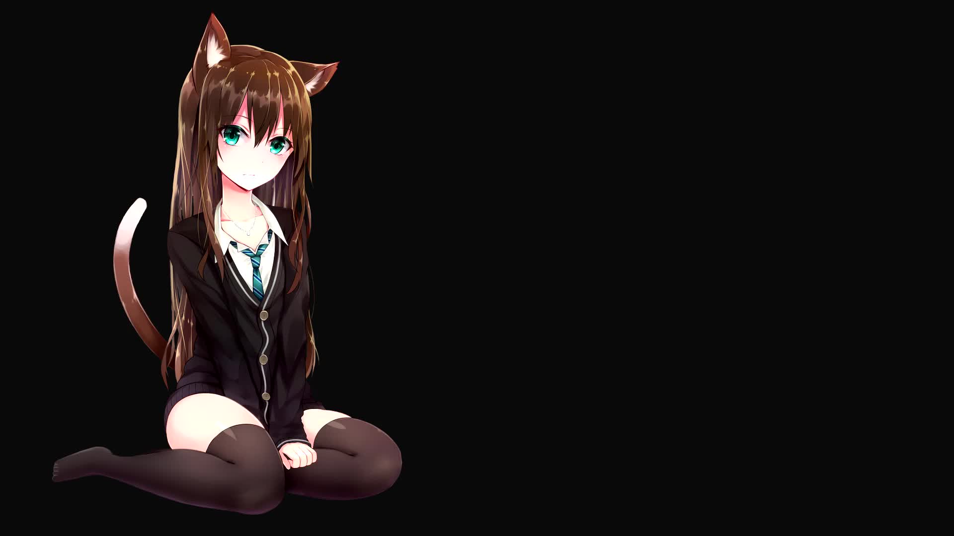 Neko Anime Animated Wallpaper