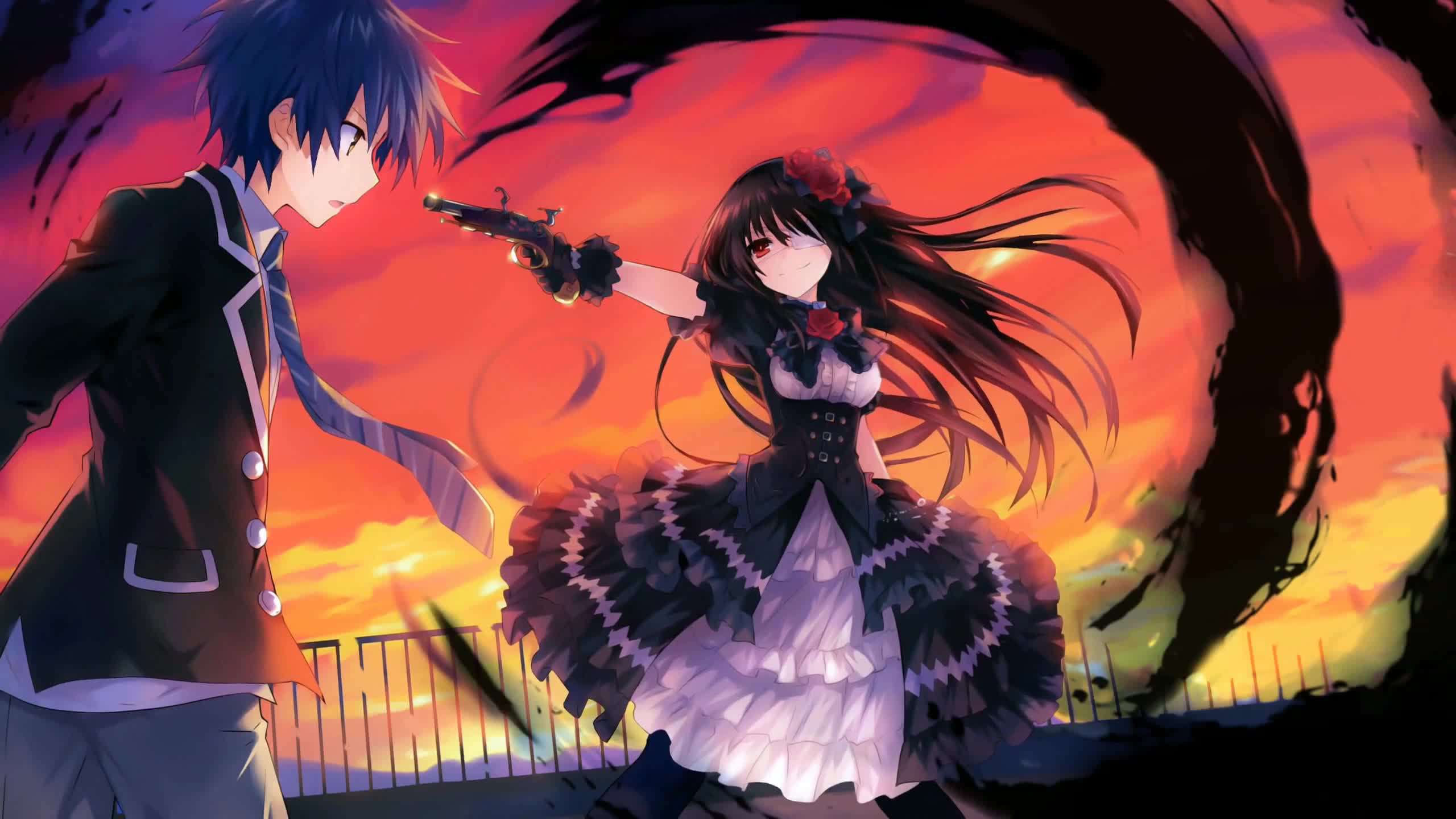 2k Date A Live Tokisaki Kurumi Live Wallpaper Free