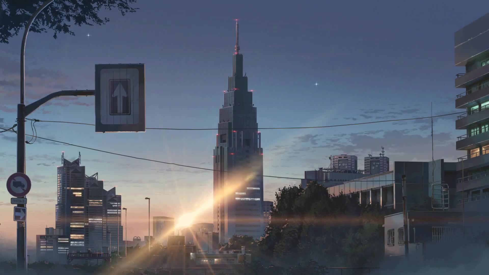 Anime Kimi No Na Wa Cinematograph Live Wallpaper