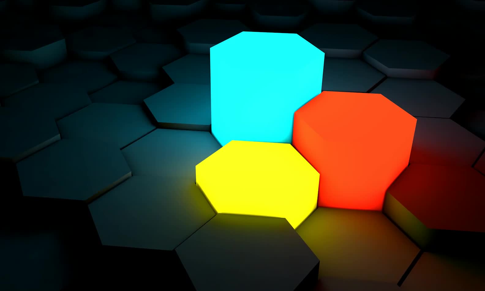 Color Hexagon Live Wallpaper