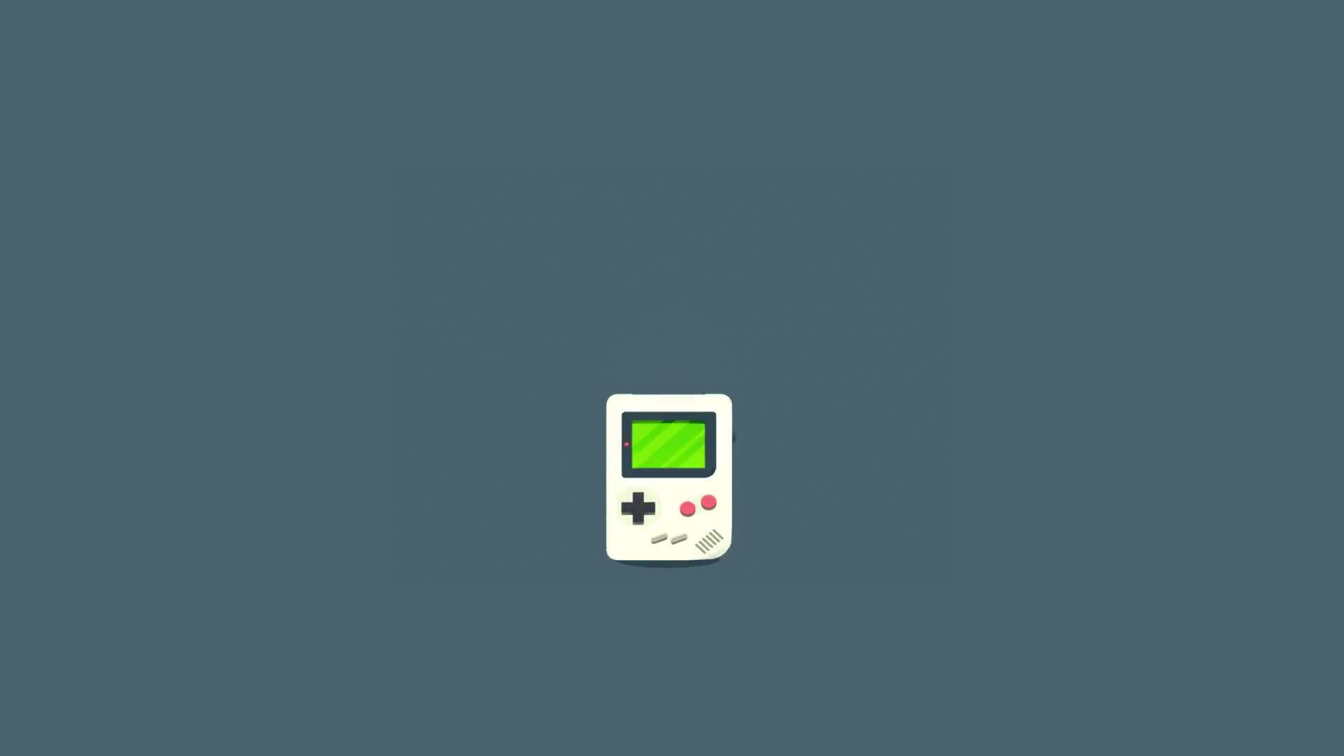 Jumping Gameboy Minimal Live Wallpaper